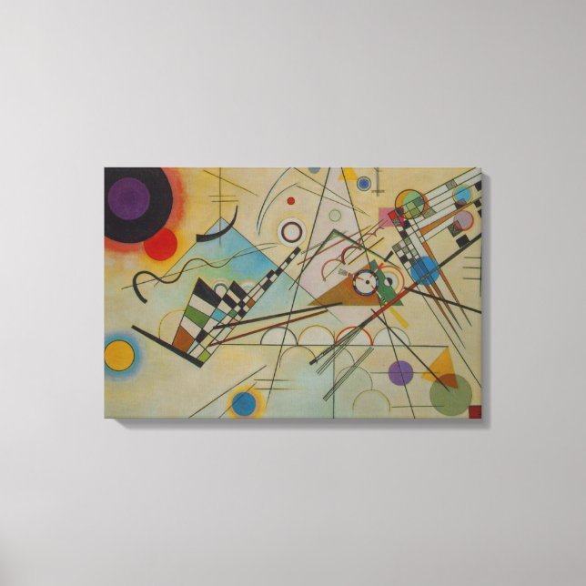 Kandinsky Composition VIII Peinture Toile Envelopp (Recto)