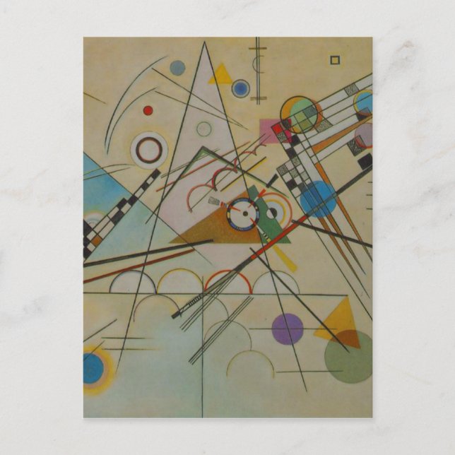 Kandinsky Composition VIII Postcard (Front)