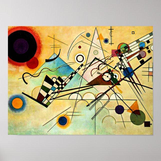 Kandinsky - Composition VIII Poster (Front)