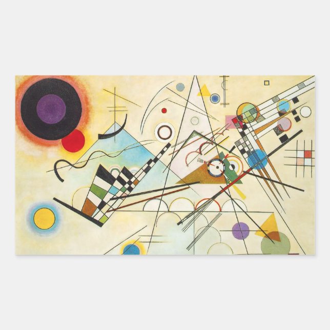 Kandinsky Composition VIII Stickers (Front)