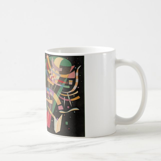 Kandinsky Composition X Abstract Artwork Coffee Mug (Right)