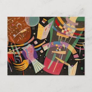 Kandinsky Composition X Abstract Artwork Postcard
