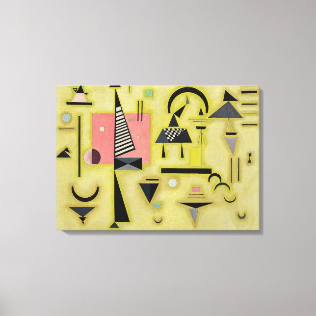 Kandinsky - Decisive Rose Canvas Print (Front)