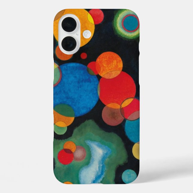 Kandinsky Deepened Impulse Abstract Oil on Canvas Case-Mate iPhone Case (Back)