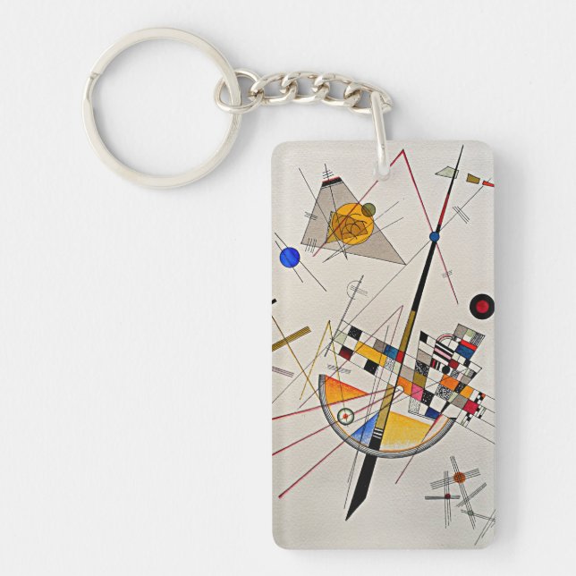 Kandinsky - Delicate Tension Keychain (Front)