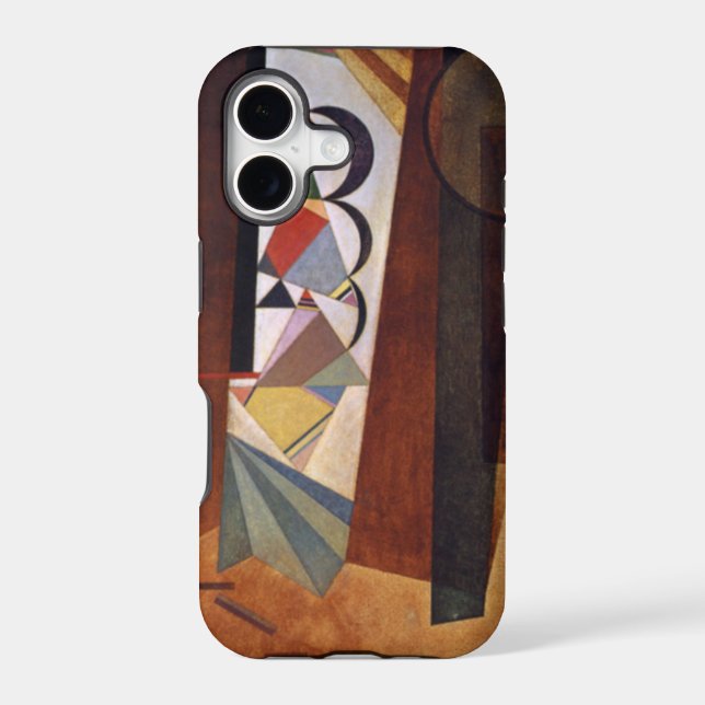 Kandinsky Development in Brown Abstract Painting (Back)