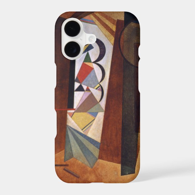 Kandinsky Development in Brown Abstract Painting (Back)