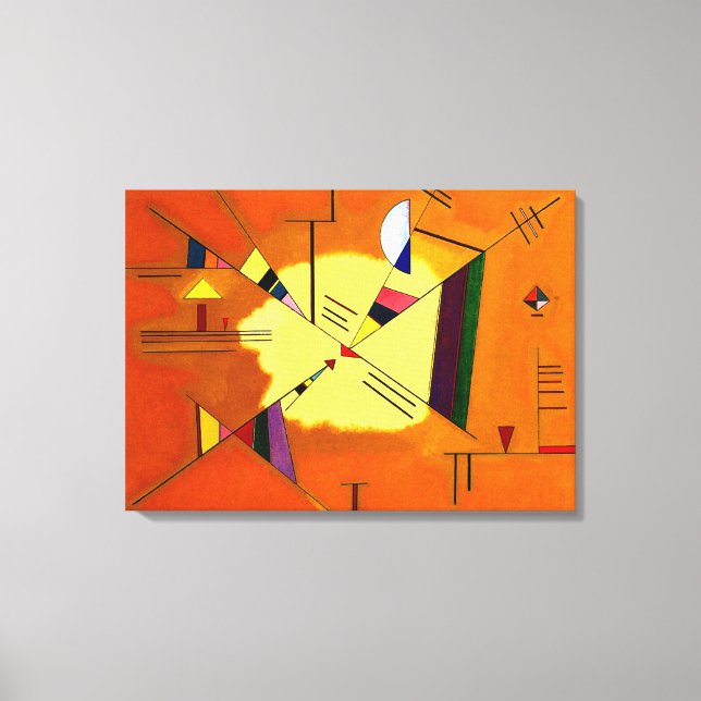Kandinsky - Diagonal Canvas Print (Front)