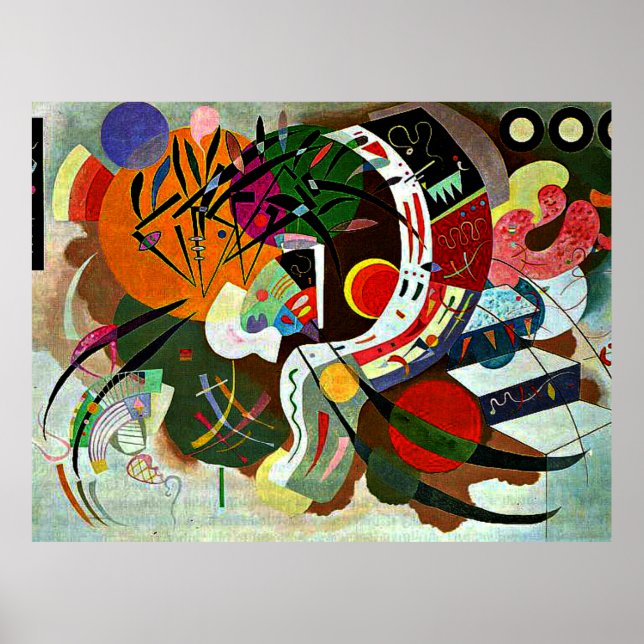 Kandinsky - Dominant Curve Poster (Front)