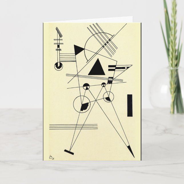 Kandinsky - Drawing for Point Card (Front)
