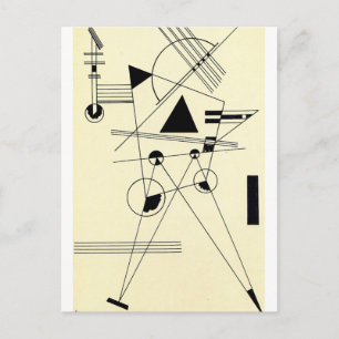 Kandinsky - Drawing for Point Postcard