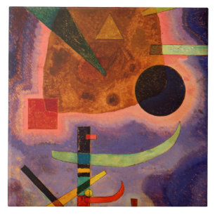 Kandinsky - Drei Elemente, Tile