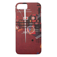 Kandinsky - Dull Red, abstract art