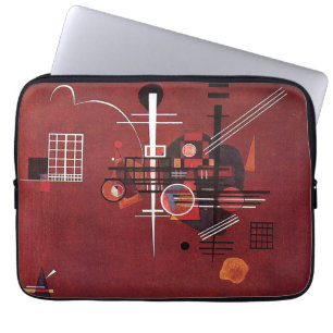 Kandinsky - Dull Red Laptop Sleeve