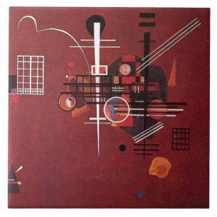 Kandinsky - Dull Red Tile