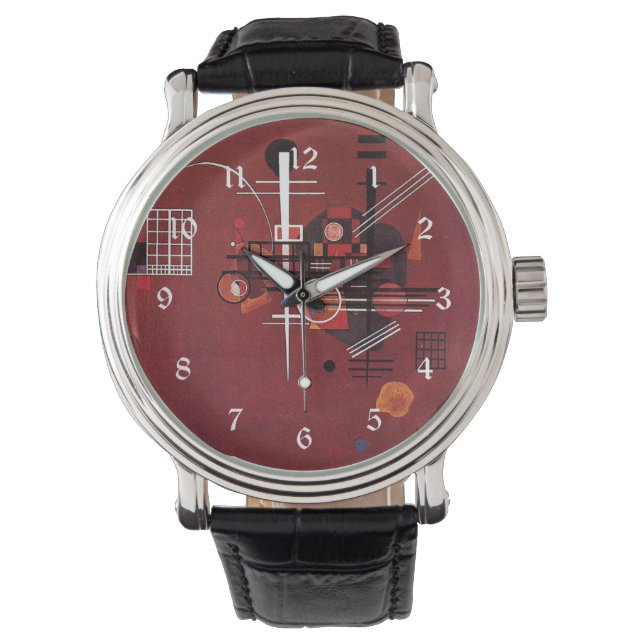 Kandinsky - Dull Red Watch (Front)