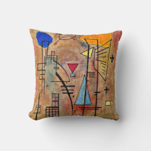 Kandinsky - Eins Zwei Throw Pillow