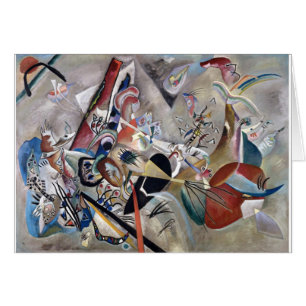 Kandinsky En Gris Oeuvre Abstraite