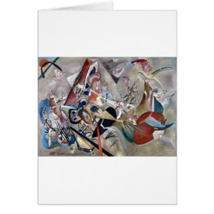 Kandinsky En Gris Oeuvre Abstraite