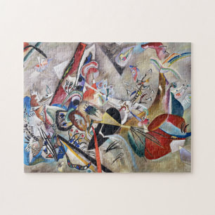 Kandinsky En Puzzle Gris