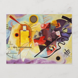 Kandinsky Expressionist Abstract Art Postcard