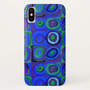 Kandinsky Farbstudie Blue Quadrate Square Circle  Case-Mate iPhone Case
