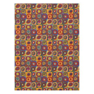 Kandinsky Farbstudie Quadrate Colourful Squares Tablecloth