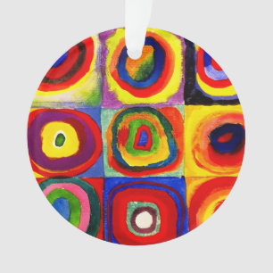Kandinsky Farbstudie Quadrates Cercles Art