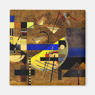 Kandinsky - Festes III, abstract art Magnet