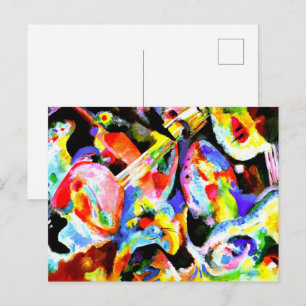 Kandinsky - Flood Improvization, Postcard