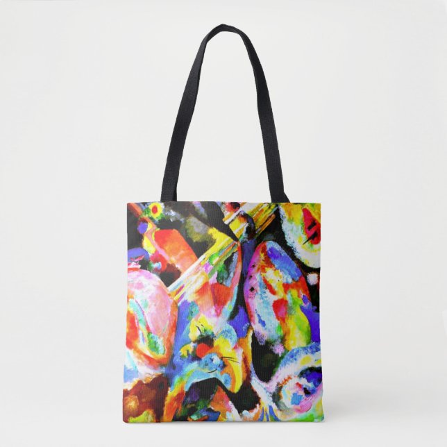 Kandinsky - Flood Improvization Tote Bag (Front)