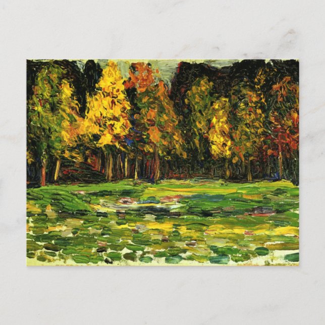 Kandinsky - Forest Edge Postcard (Front)
