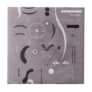 Kandinsky - Four Parts, Tile