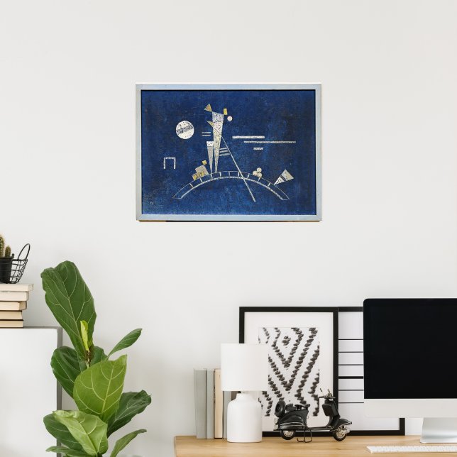 Kandinsky - Fragile, abstract artwork, Poster (Home Office)