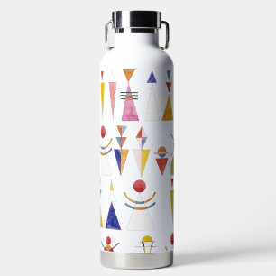 Kandinsky, Gate of Kiev 1928 art deco Water Bottle