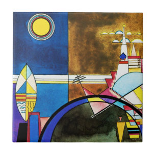 Kandinsky Great Gate of Kiev Tile