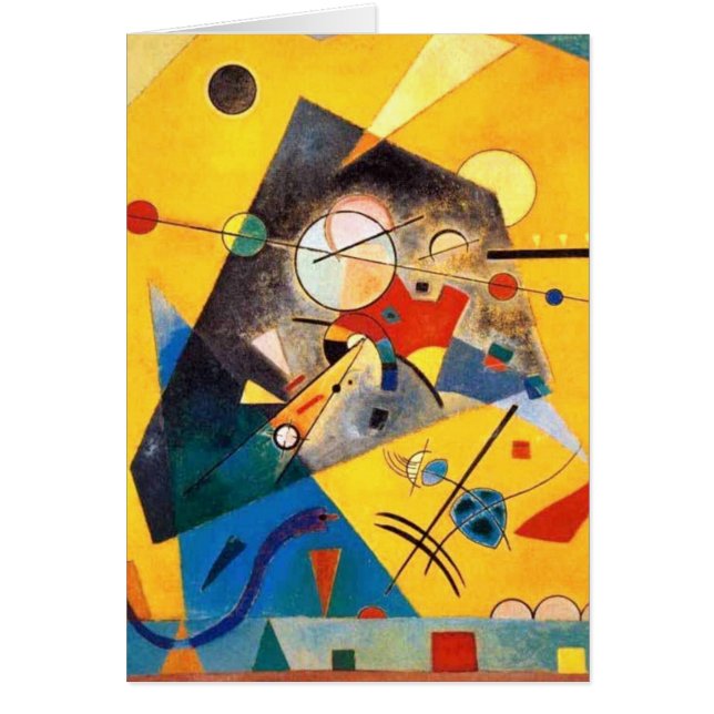 Kandinsky Harmonie calme Art Abstrait (Devant)