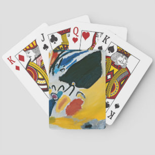 Kandinsky Impression III Concert Abstract Painting Playing Cards