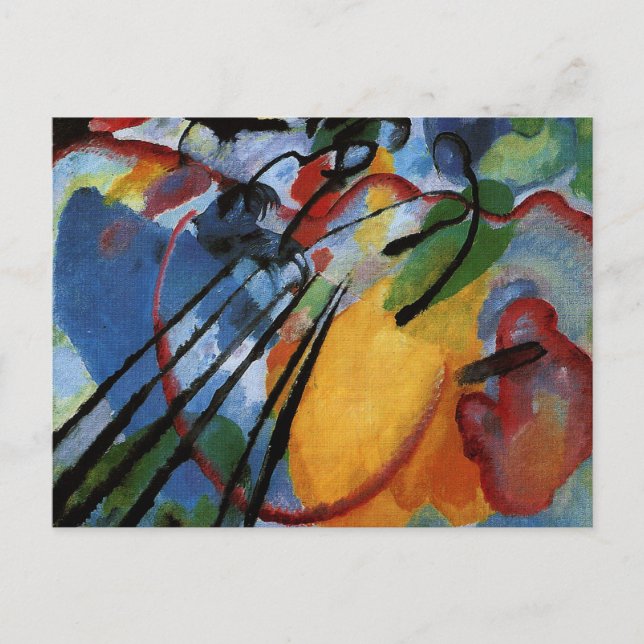 Kandinsky - Improvisation 26, Rowing Postcard (Front)