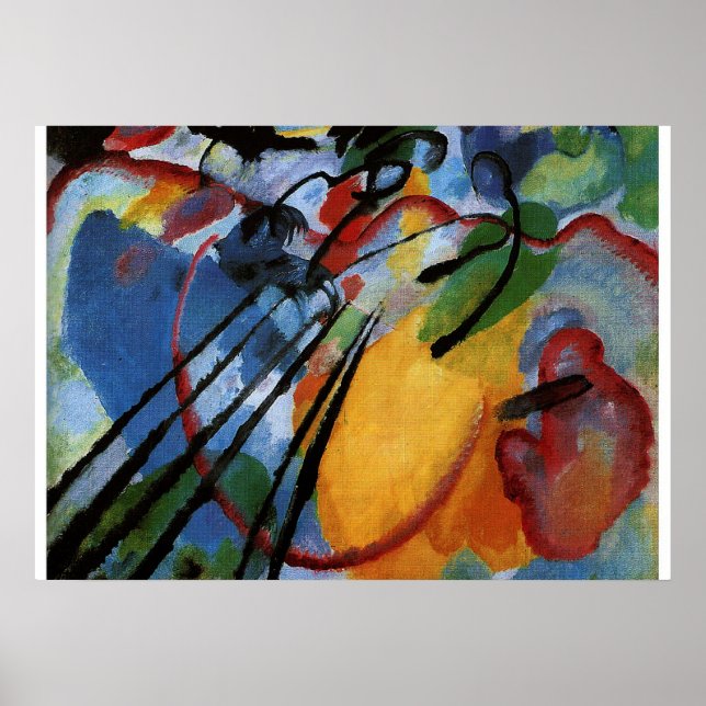 Kandinsky - Improvisation 26, Rowing Poster (Front)