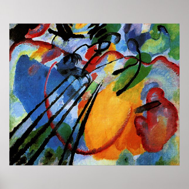 Kandinsky - Improvisation 26, Rowing Poster (Front)
