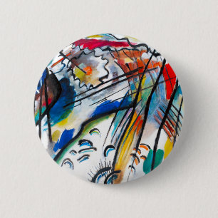 Kandinsky Improvisation 28 Button