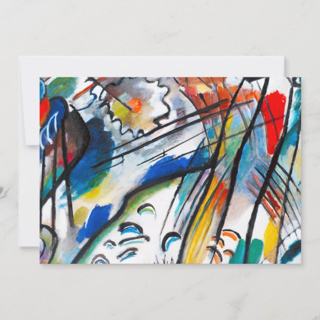 Kandinsky Improvisation 28 Invitations (Front)