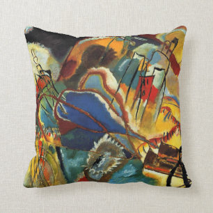 Kandinsky - Improvisation 30, Cannons Throw Pillow