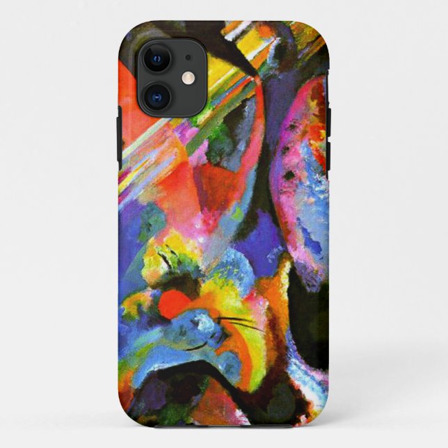 Kandinsky - Improvisation Deluge Case-Mate iPhone Case (Back)
