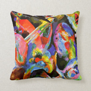 Kandinsky - Improvisation Deluge Throw Pillow