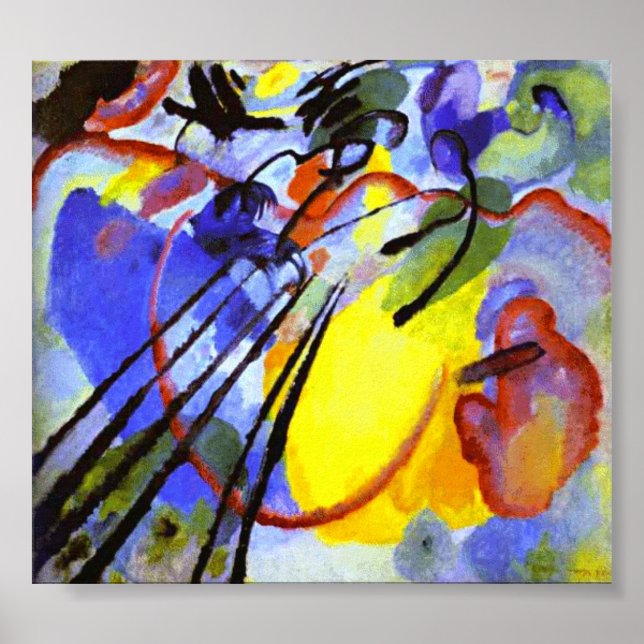Kandinsky Improvization 26 (Oars) Poster (Front)