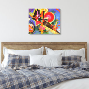 Kandinsky - In Blue, abstract art, Canvas Print
