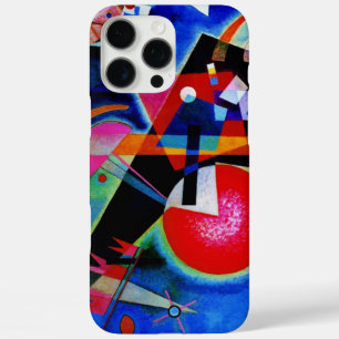 Kandinsky in Blue Abstract Painting iPhone 16 Pro Max Case
