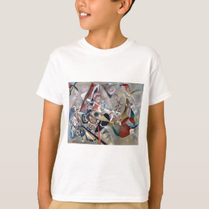 Kandinsky In Grey Abstract Artwork T-Shirt